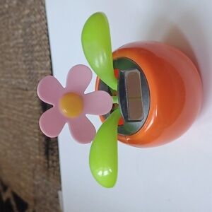 4/$30 Orange Solar Flower Toy